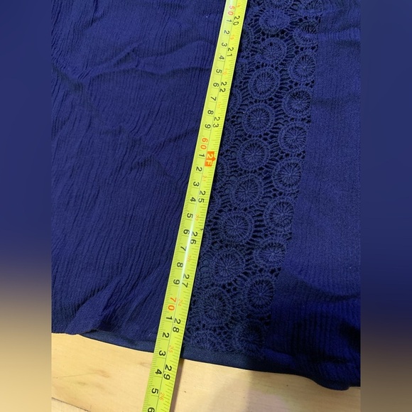 Kismet Elegant Navy Blue Sleeveless Dress - Picture 11 of 14